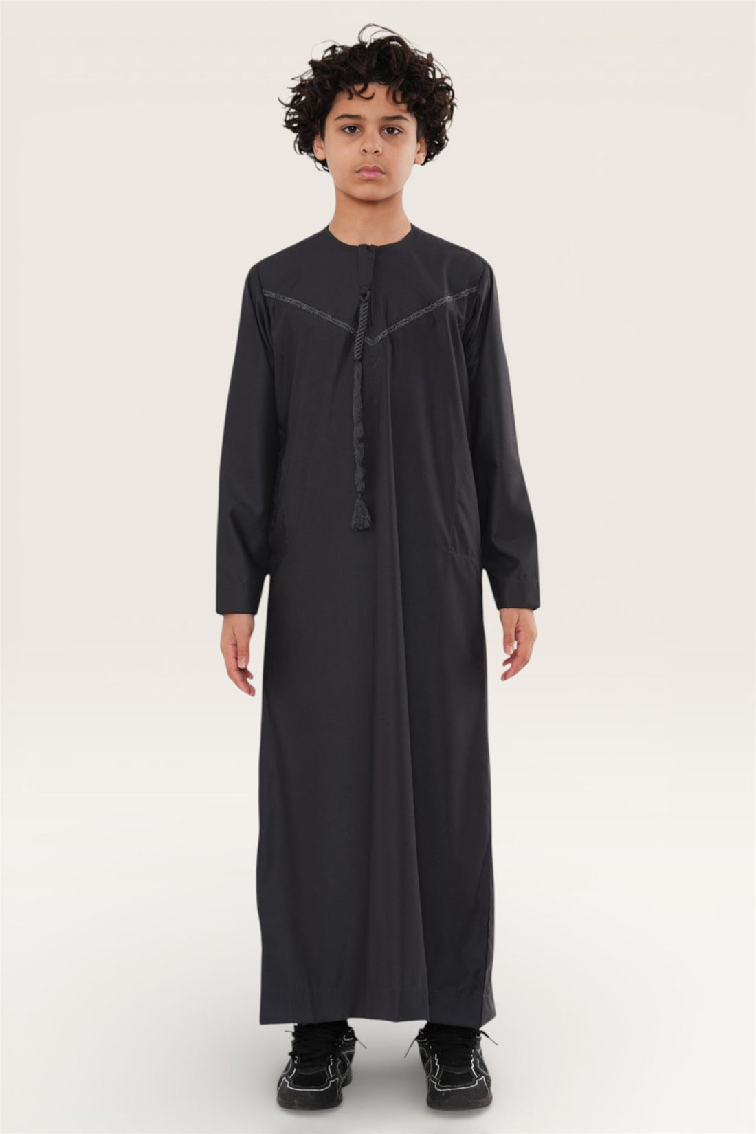 Kids Boys Ramadan Eid Moroccan Jubba Robe Djellaba Thobe - K-TT008