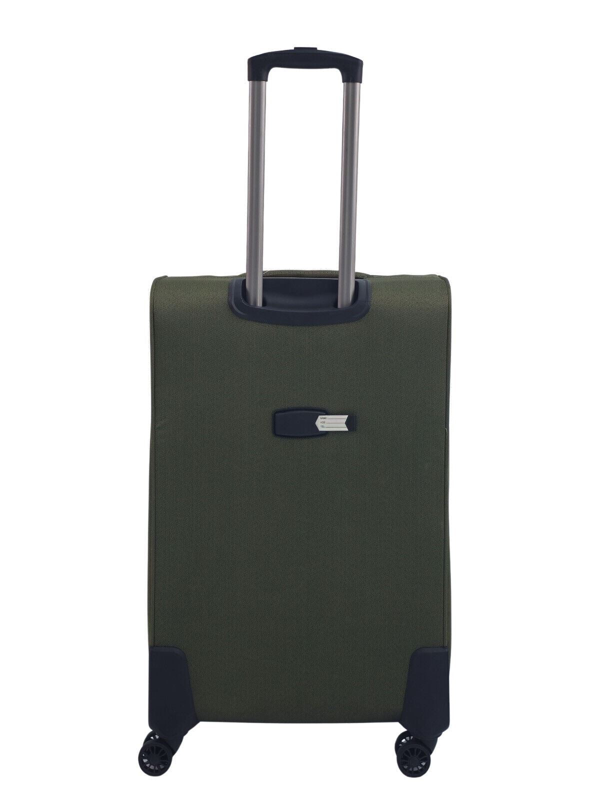 Ashford Medium Soft Shell Suitcase in Khaki