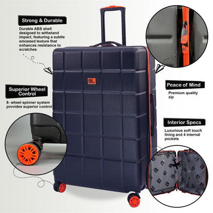 Hard Shell Travel Suitcase Set Cabin Luggage Bag