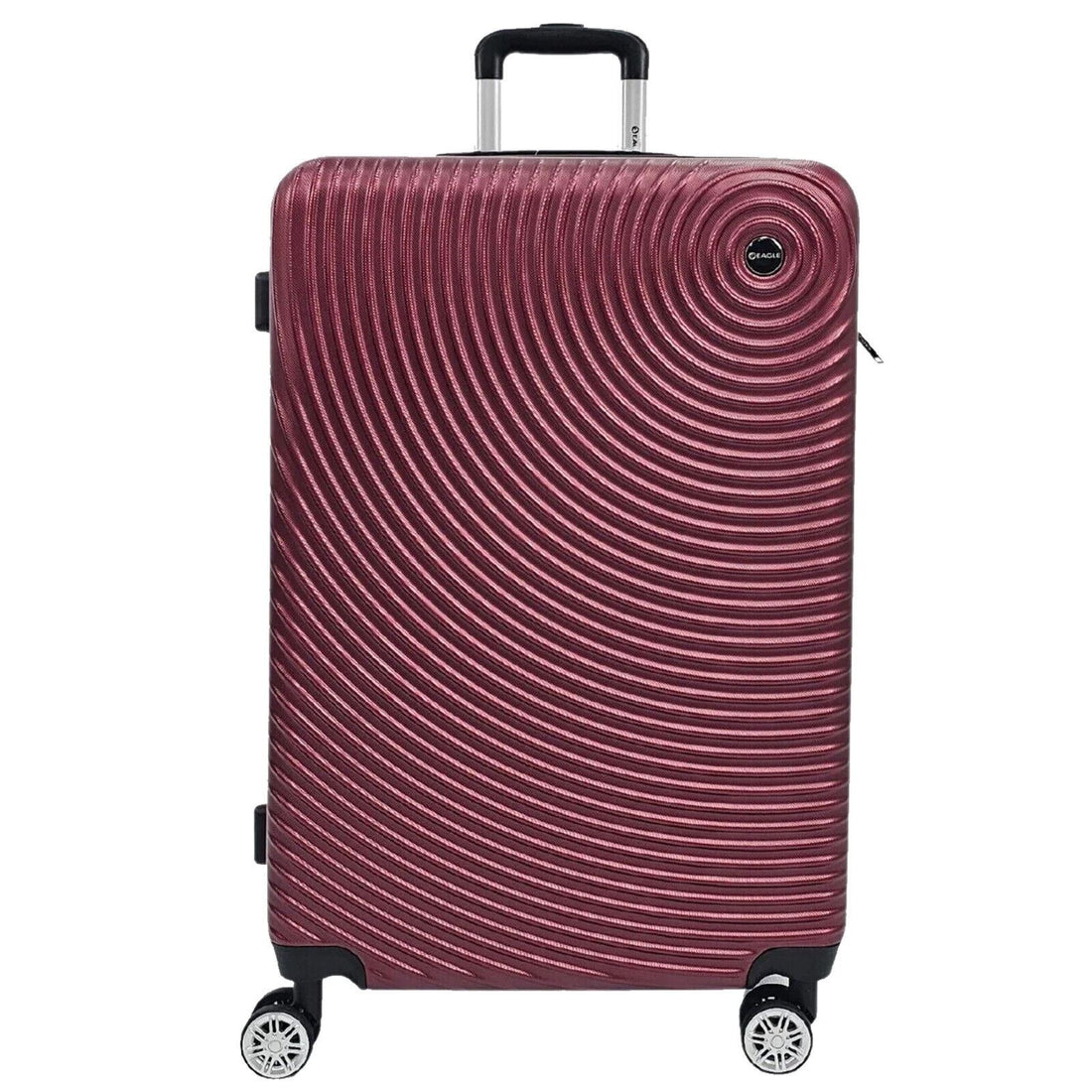 Brookside Extra Large Hard Shell Suitcase in Burgundy