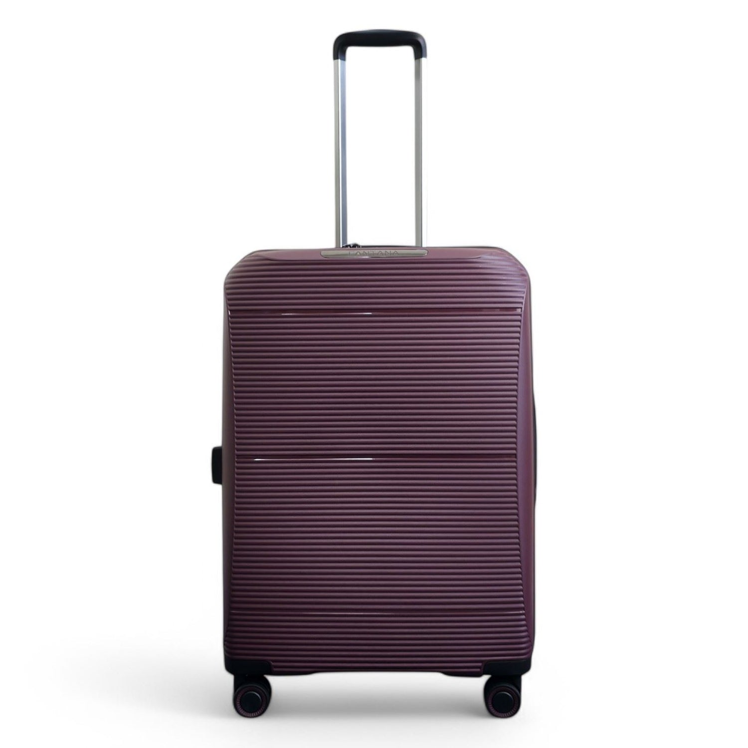Abiko Medium Hard Shell Suitcase in Burgundy