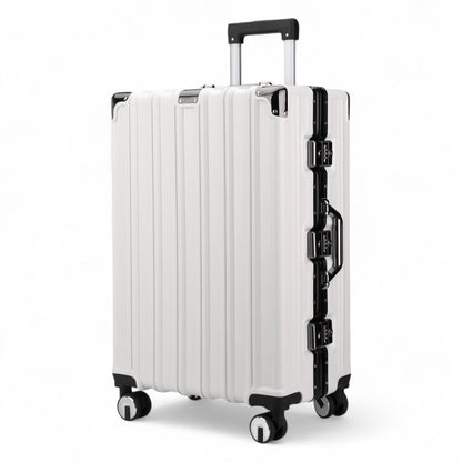 Airdrie Large Hard Shell Suitcase in White