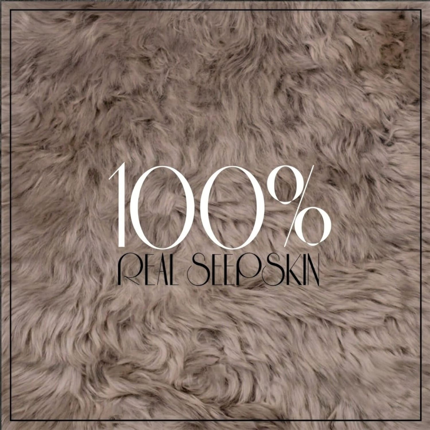 Genuine Sheepskin Natural Silky Soft Fluffy Real Wool Rug