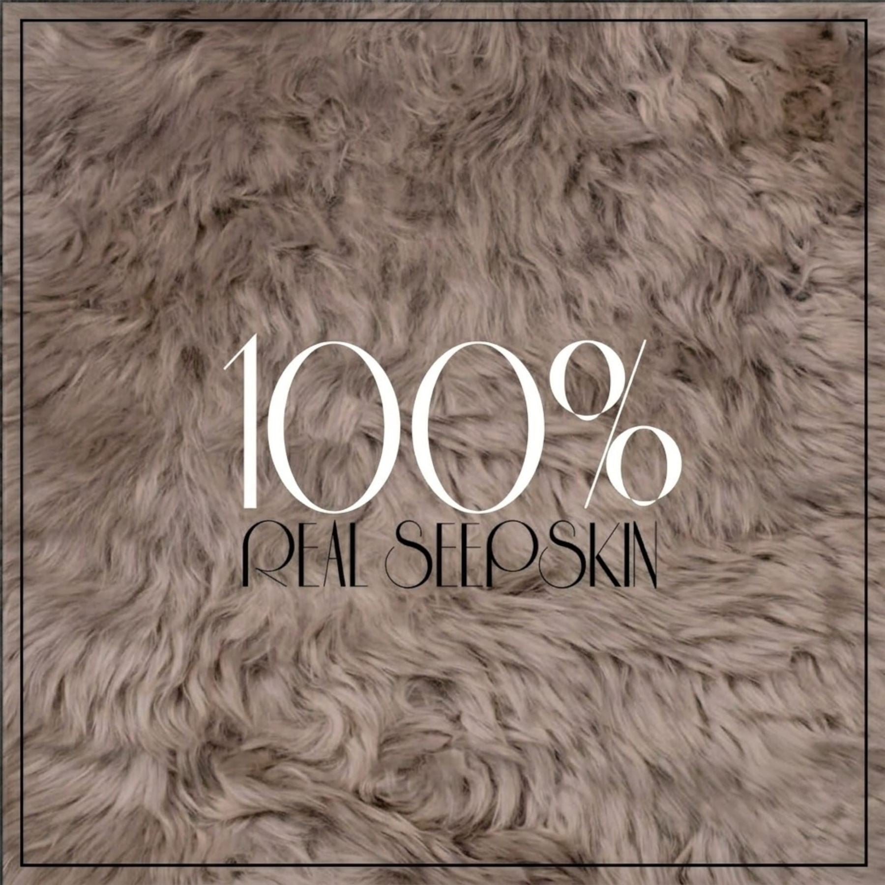 Genuine Sheepskin Natural Silky Soft Fluffy Real Wool Rug