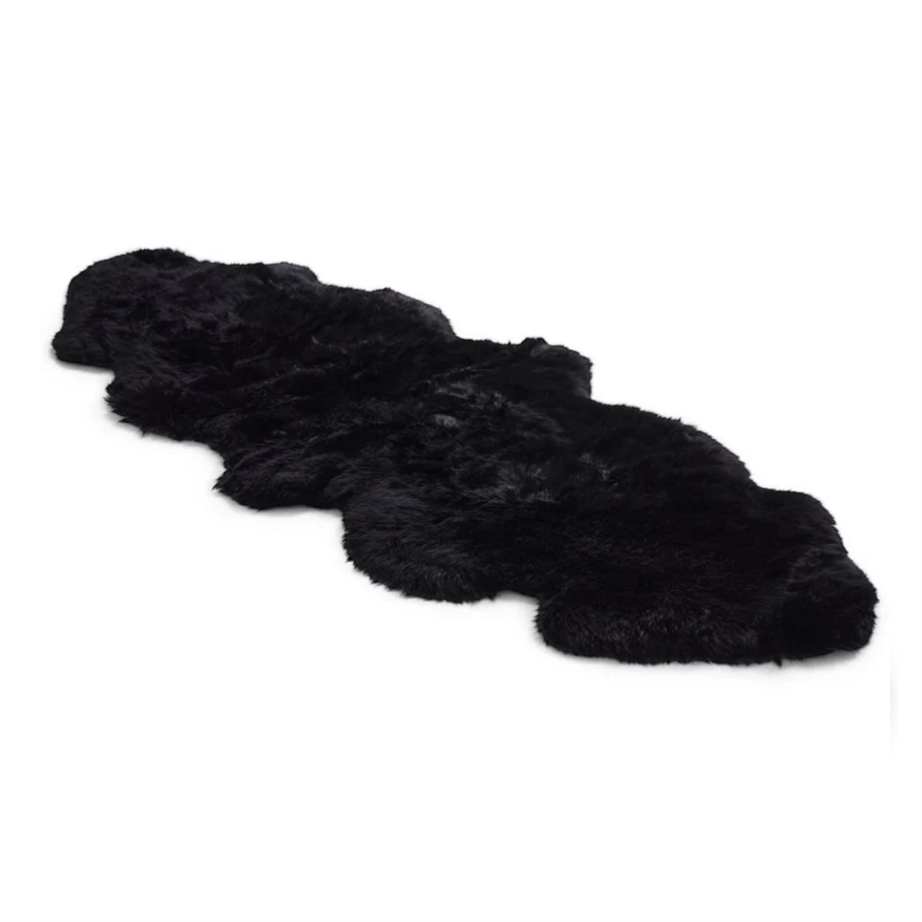 Genuine Sheepskin Double Natural Fluffy Silky Soft Real Wool Rug