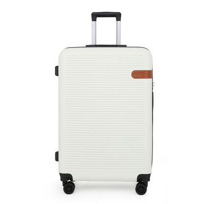 Calgary Large Hard Shell Suitcase in Cream