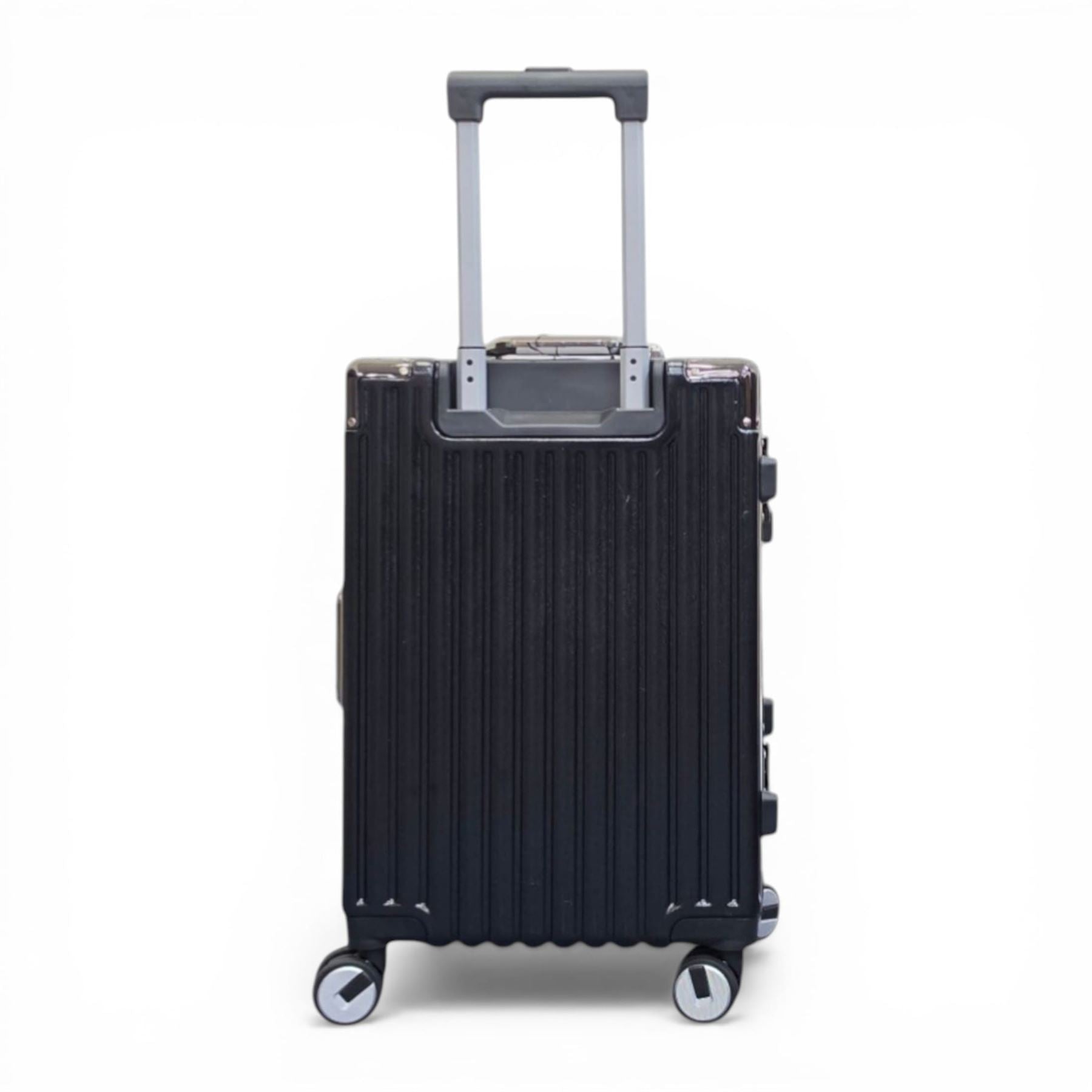 Airdrie Cabin Hard Shell Suitcase in Black