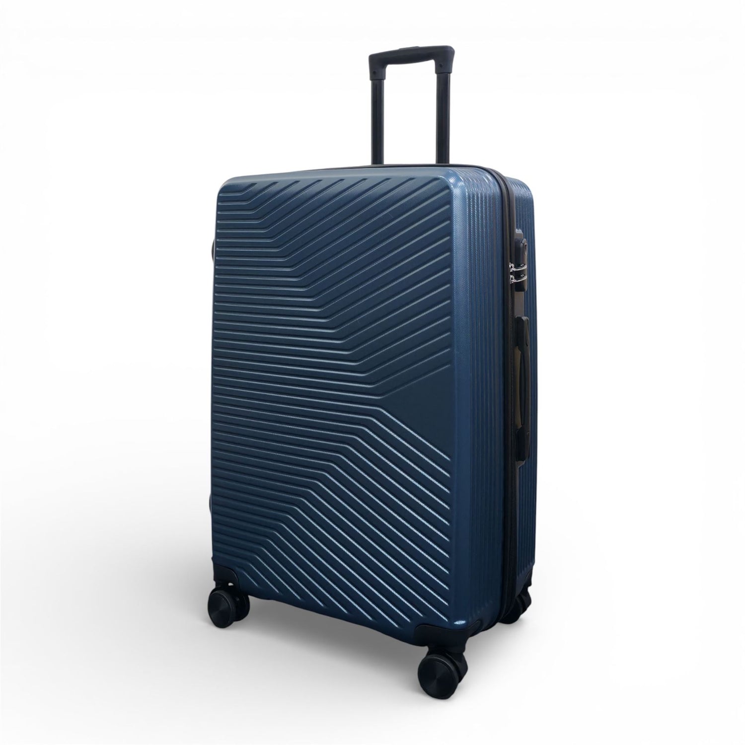 Junee Large Hard Shell Suitcase in Blue