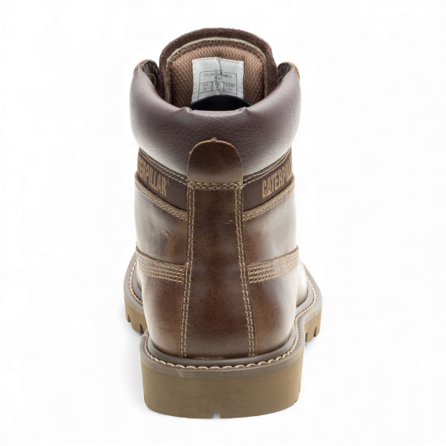 CAT (Caterpillar) Colorado 2.0 Fossil Brown Leather Hiking Ankle Boots