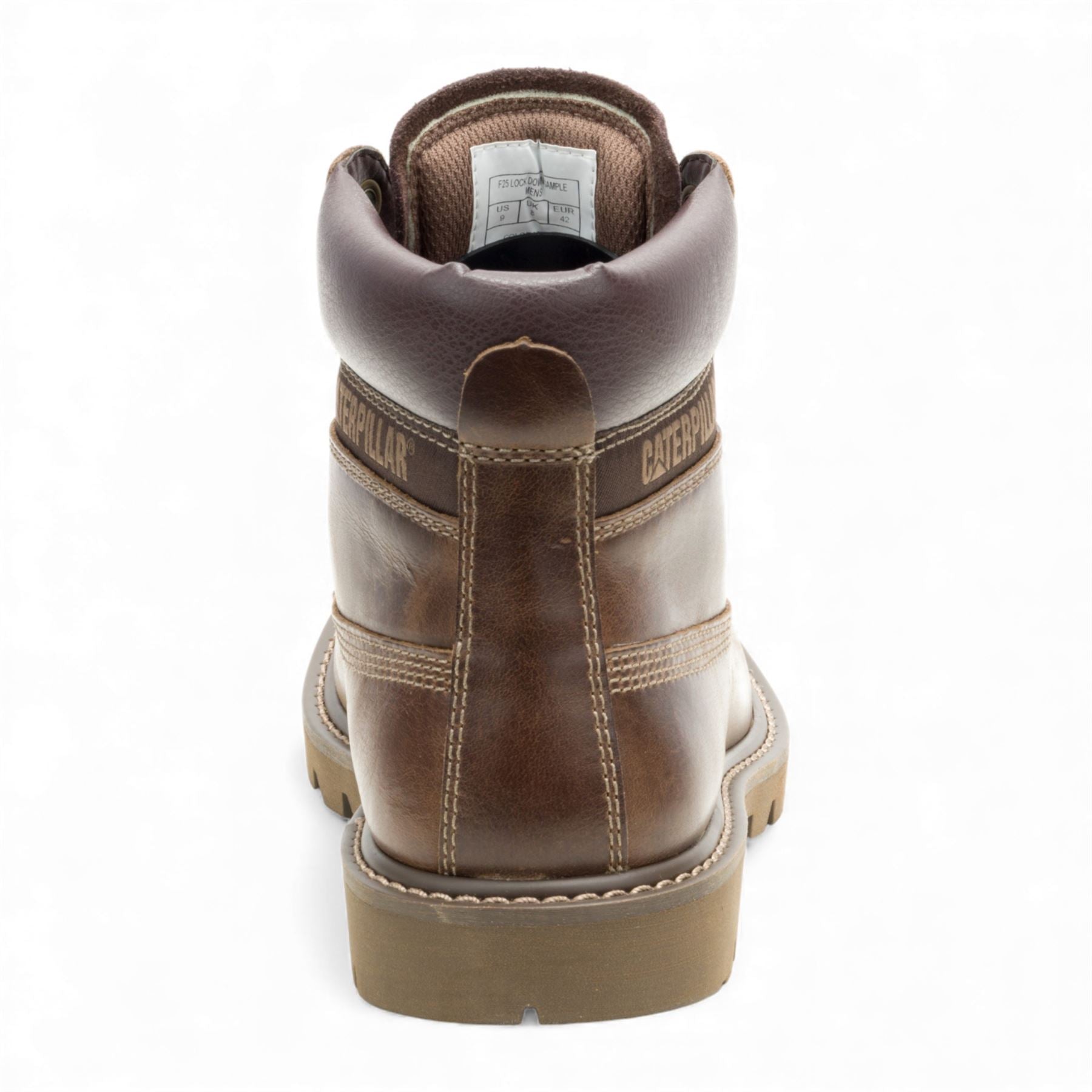 CAT (Caterpillar) Colorado 2.0 Fossil Brown Leather Hiking Ankle Boots