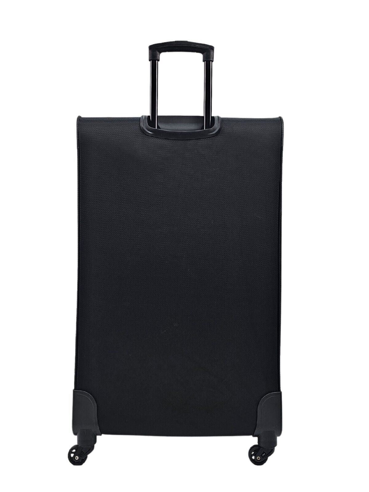 Baileyton Extra Large Soft Shell Suitcase in Black