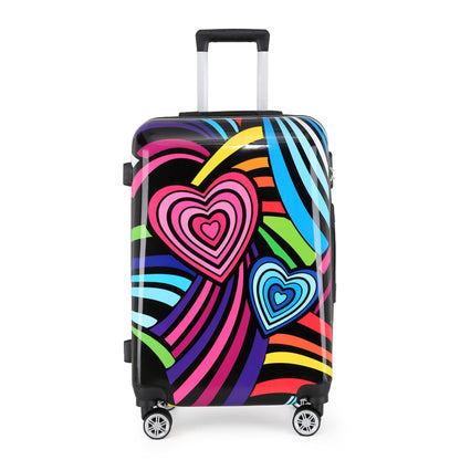 Chelsea Medium Hard Shell Suitcase in Hearts