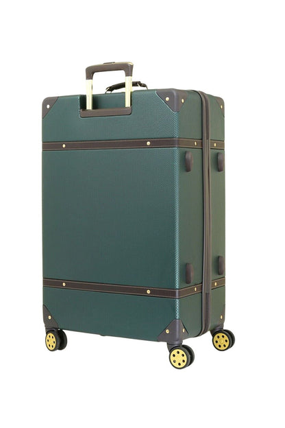 Hard Shell Green Luggage Suitcase Set Trunk Cabin Travel Bags