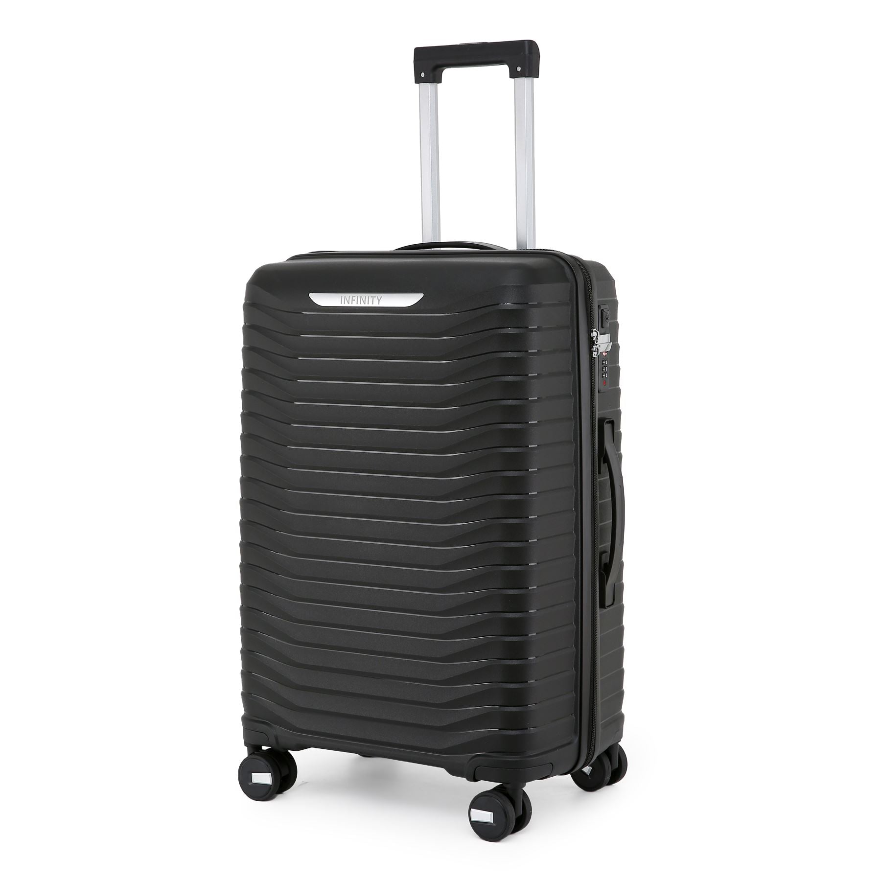 Burnaby Medium Hard Shell Suitcase in Black