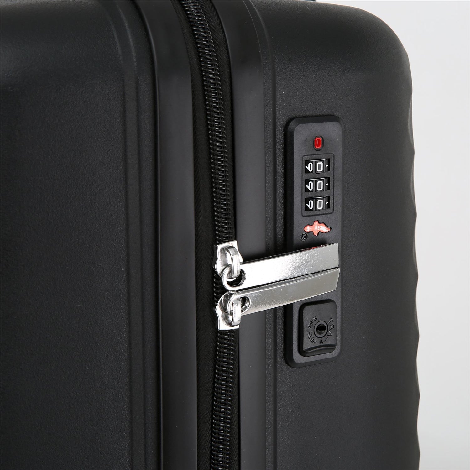 Courtenay Set of 3 Hard Shell Suitcase in Black