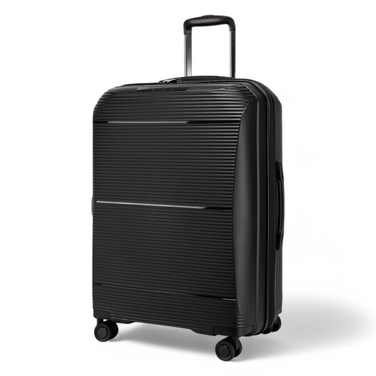 Abiko Large Hard Shell Suitcase in Black