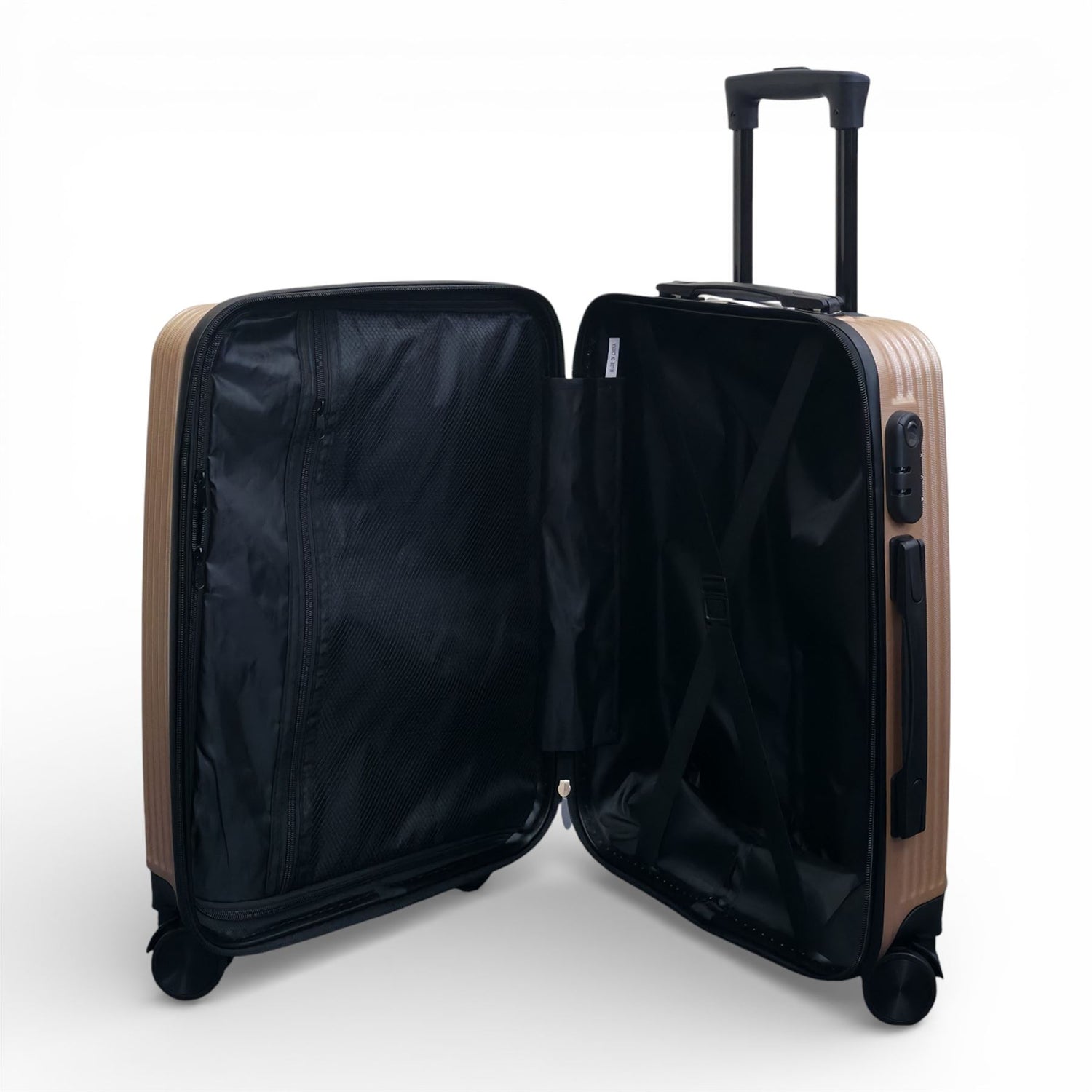 Junee Set of 3 Hard Shell Suitcase in Gold
