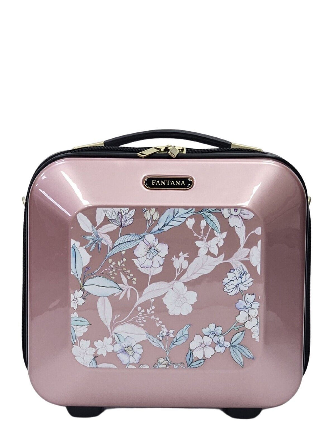 Butler Cosmetic Hard Shell Suitcase in Pink