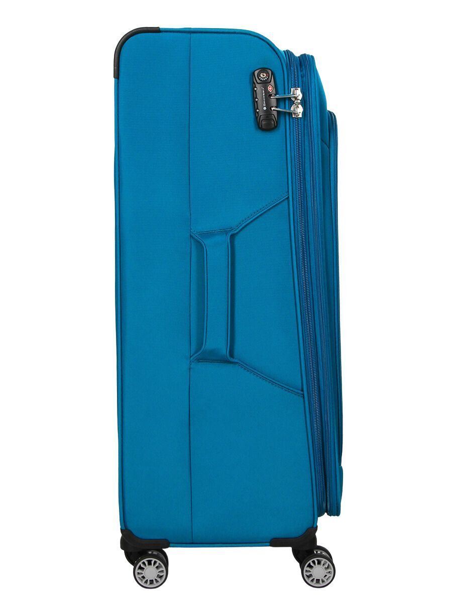 Centreville Large Soft Shell Suitcase in Teal
