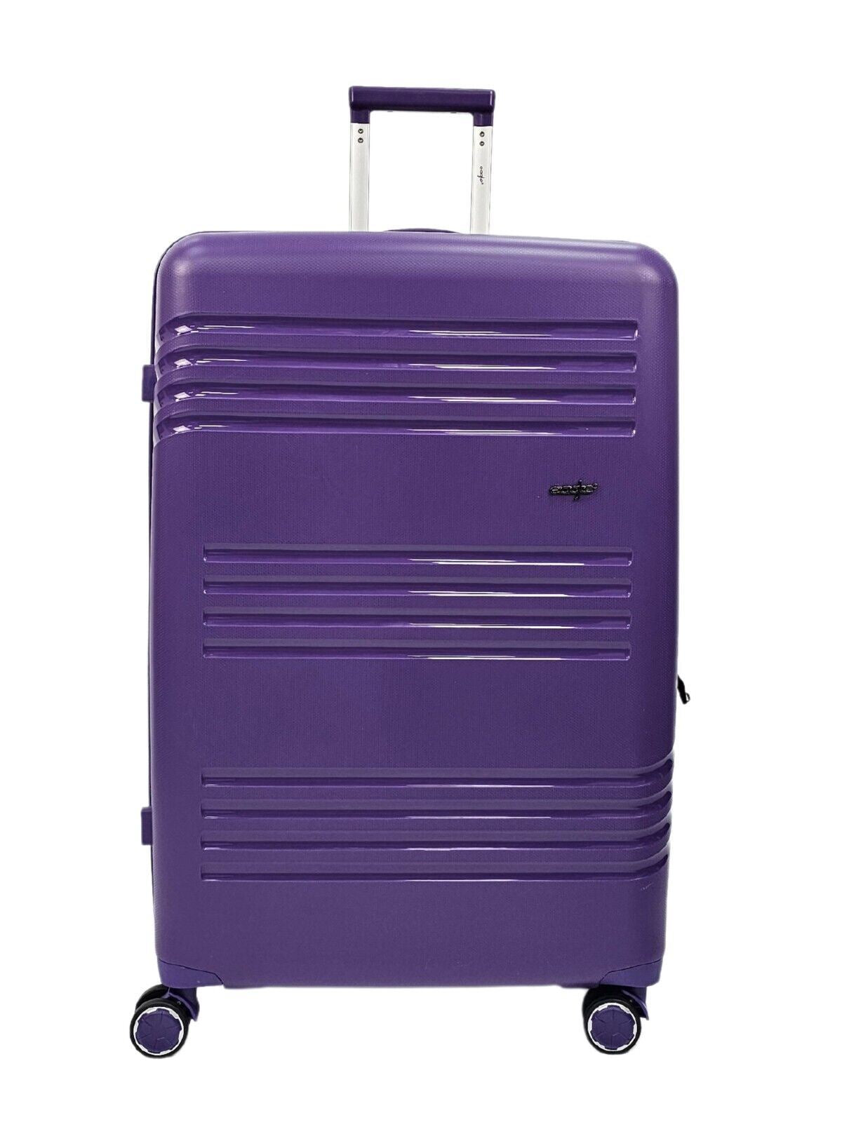 Brookwood Large Hard Shell Suitcase in Purple