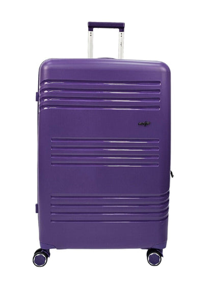 Brookwood Large Hard Shell Suitcase in Purple