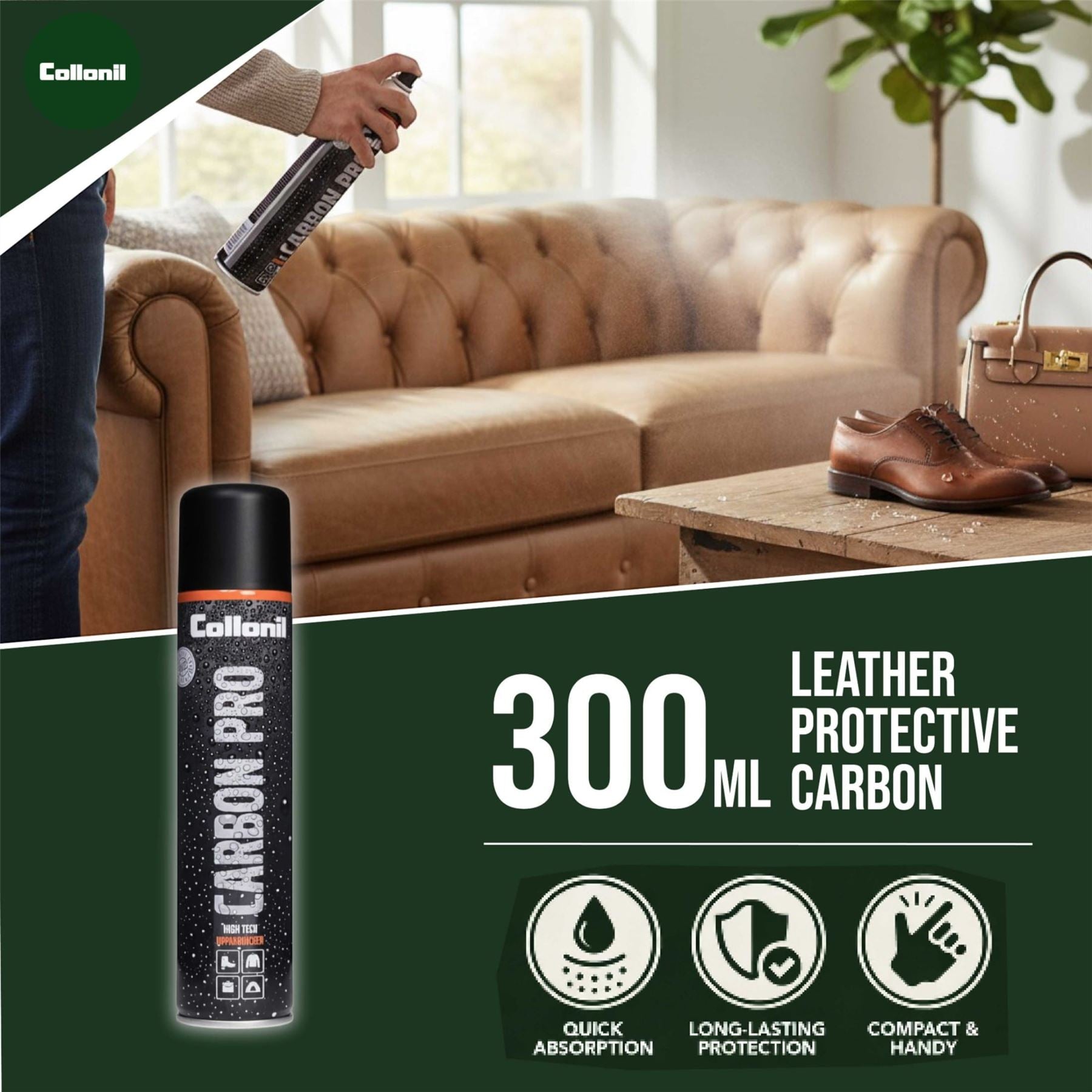 Collonil Carbon Pro High-Performance Waterproof &amp; Dirt Protection Spray