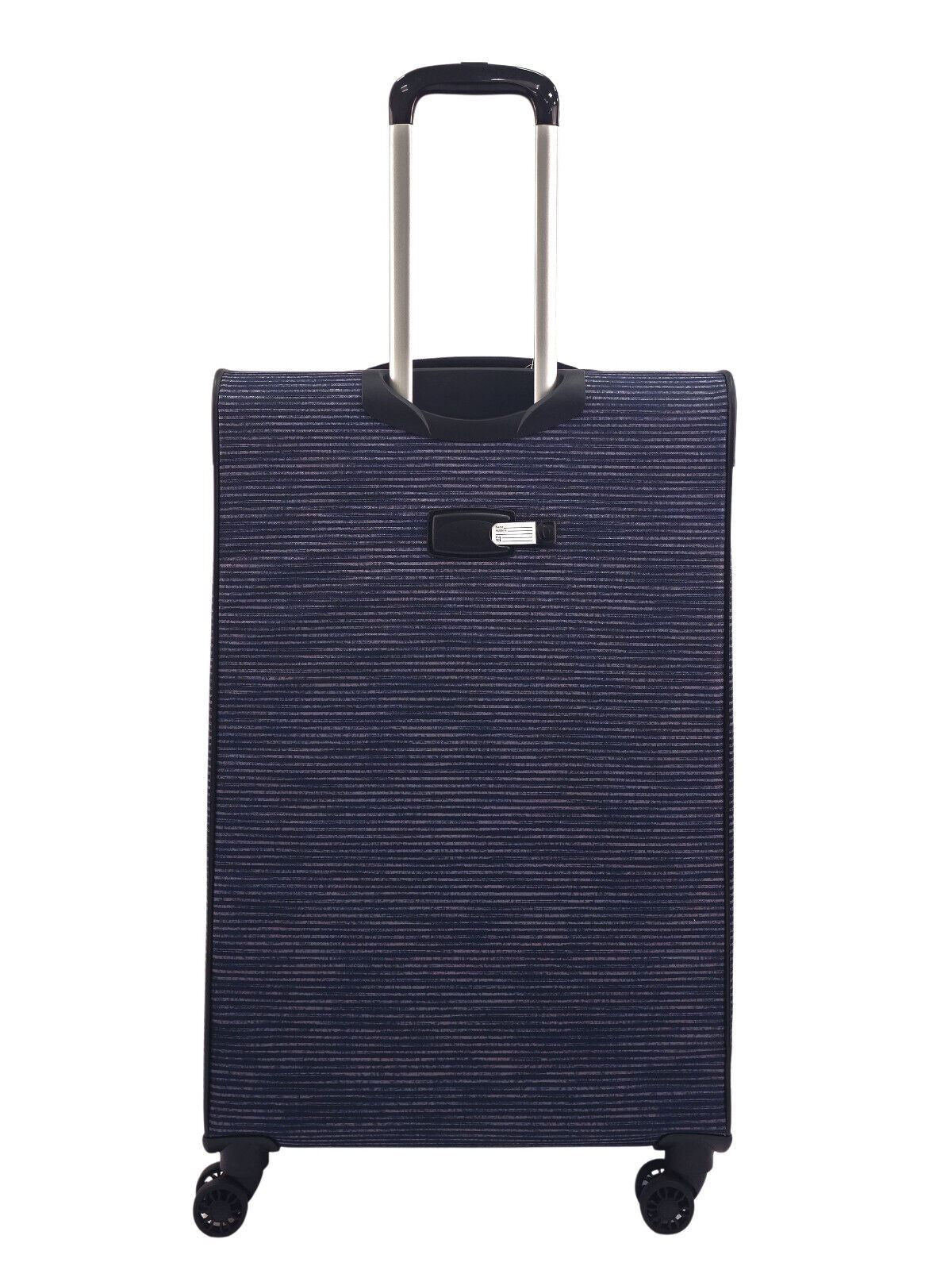 Ashville Large Soft Shell Suitcase in Lines
