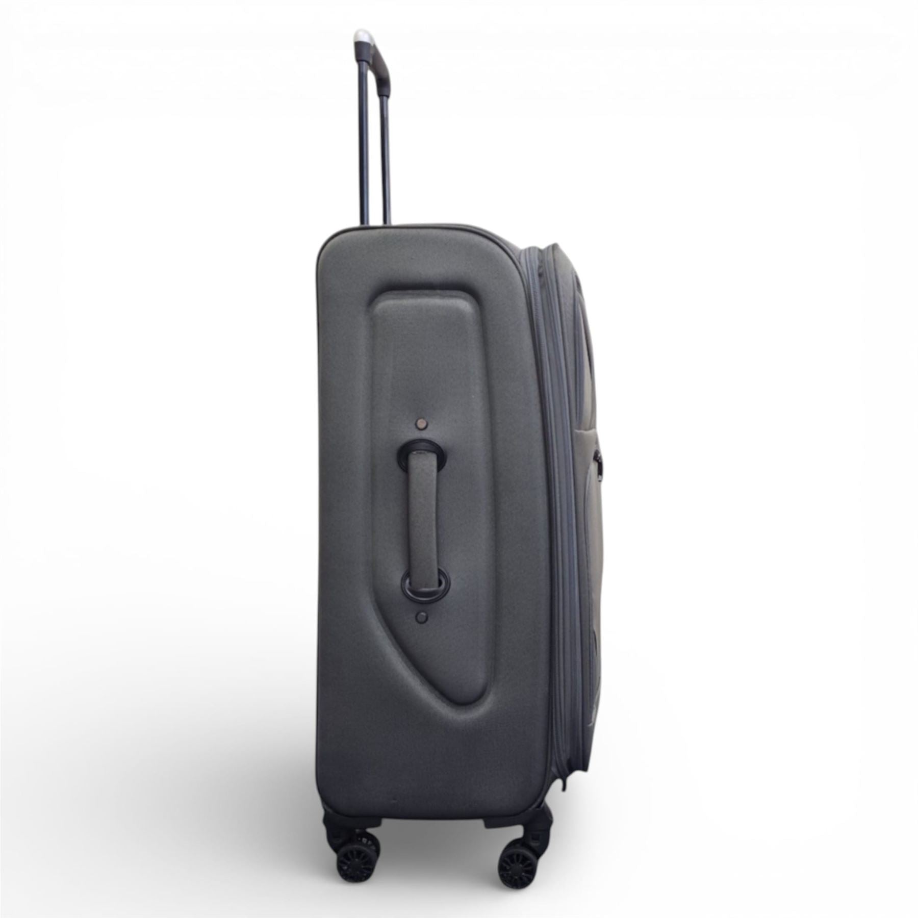 Nagoya Set of 5 Soft Shell Suitcase in Grey