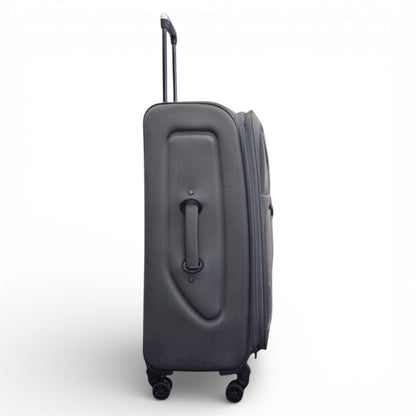 Nagoya Set of 5 Soft Shell Suitcase in Grey