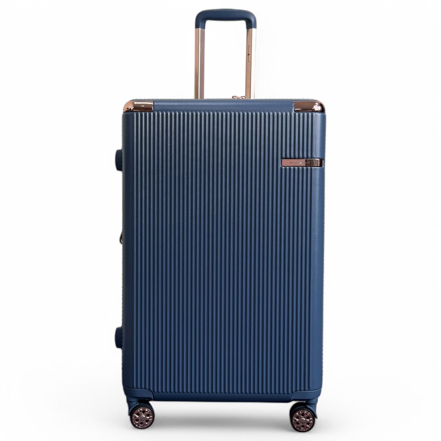 Cowra Large Hard Shell Suitcase in Navy Blue – Upperclass Fashions