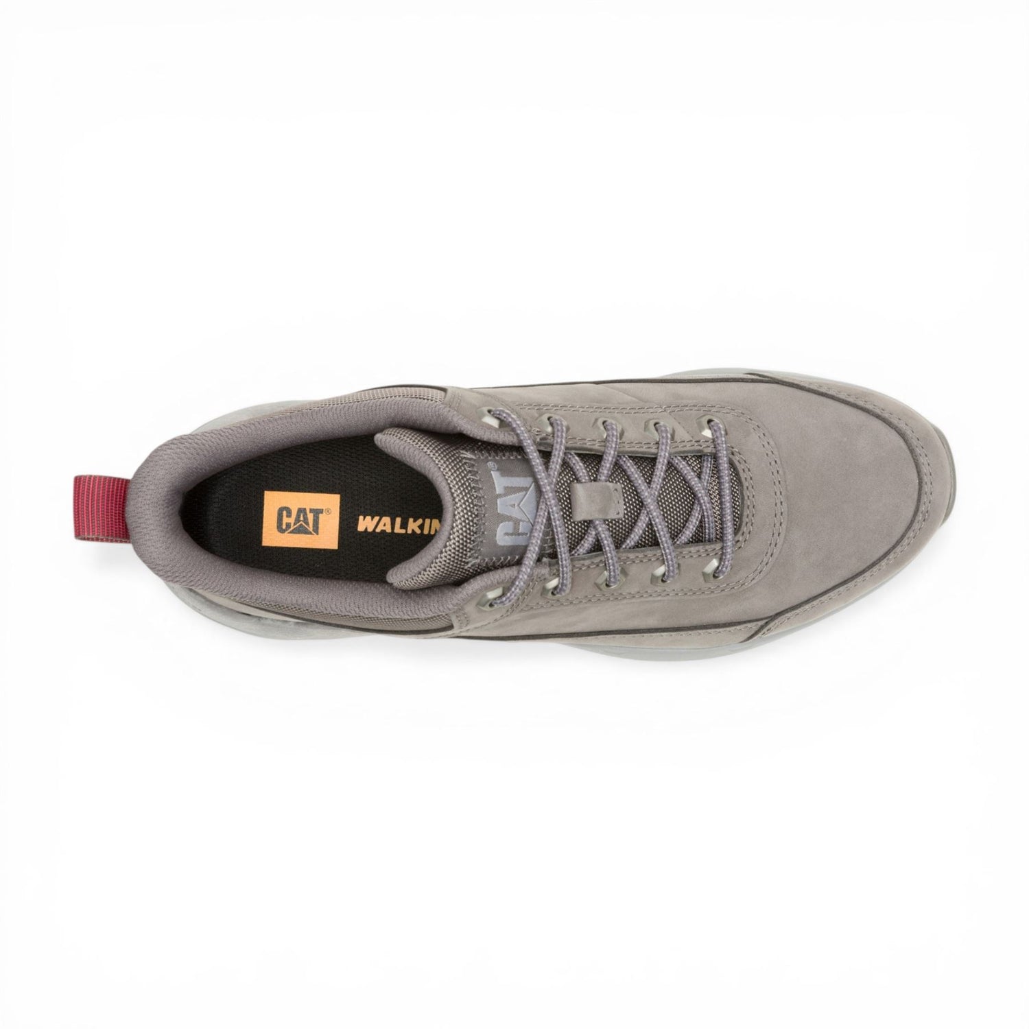 CAT (Caterpillar) Dark Grey Leather Trainer Shoes - Surge Hiker