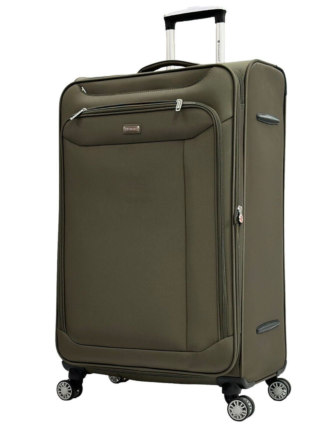 Centreville Large Soft Shell Suitcase in Khaki