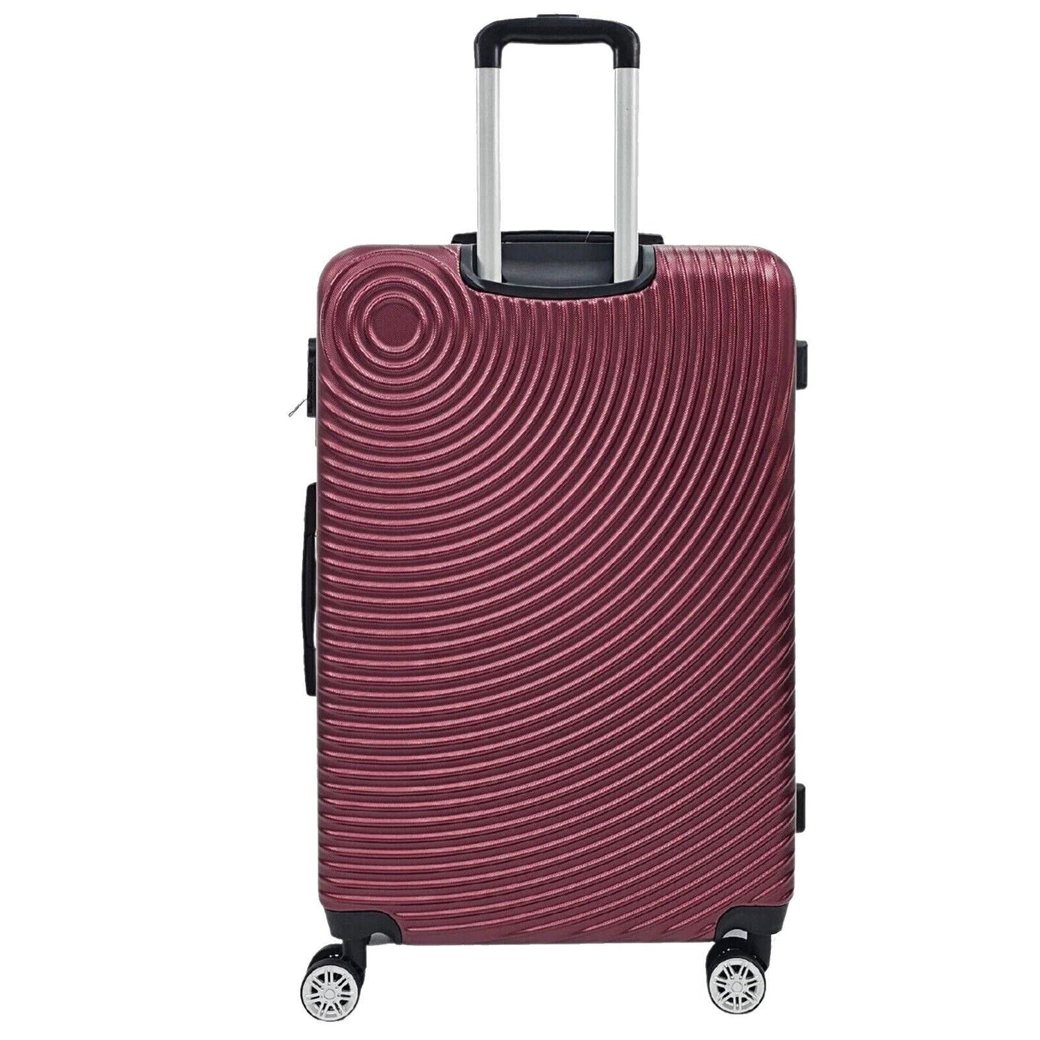 Brookside Extra Large Hard Shell Suitcase in Burgundy