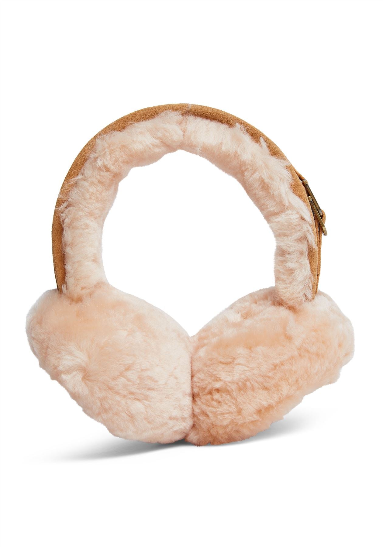 Womens Sheepskin Shearling Winter Ear Muffs Warm Comfortable