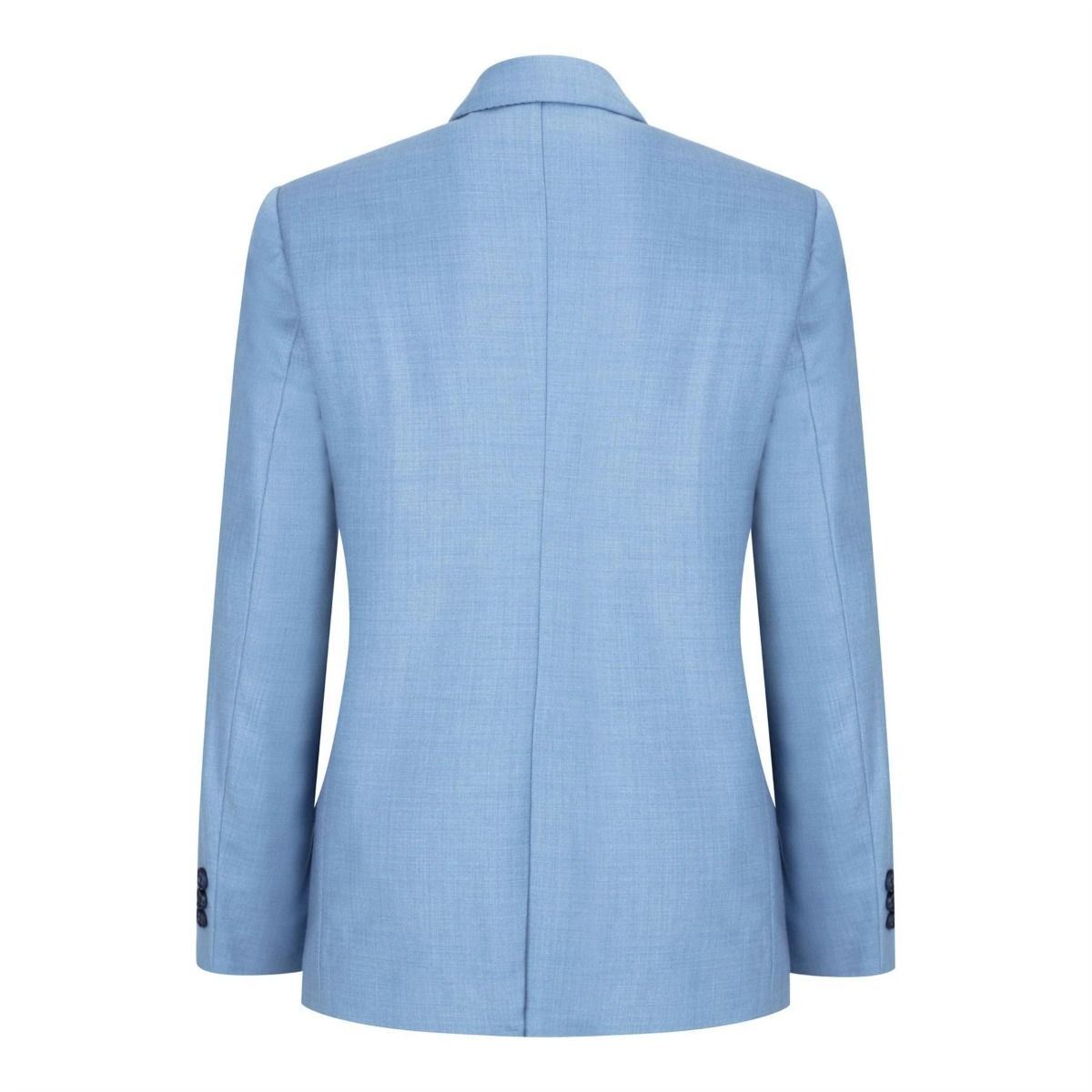 Boys 3 Piece Light Blue Classic Retro Suit