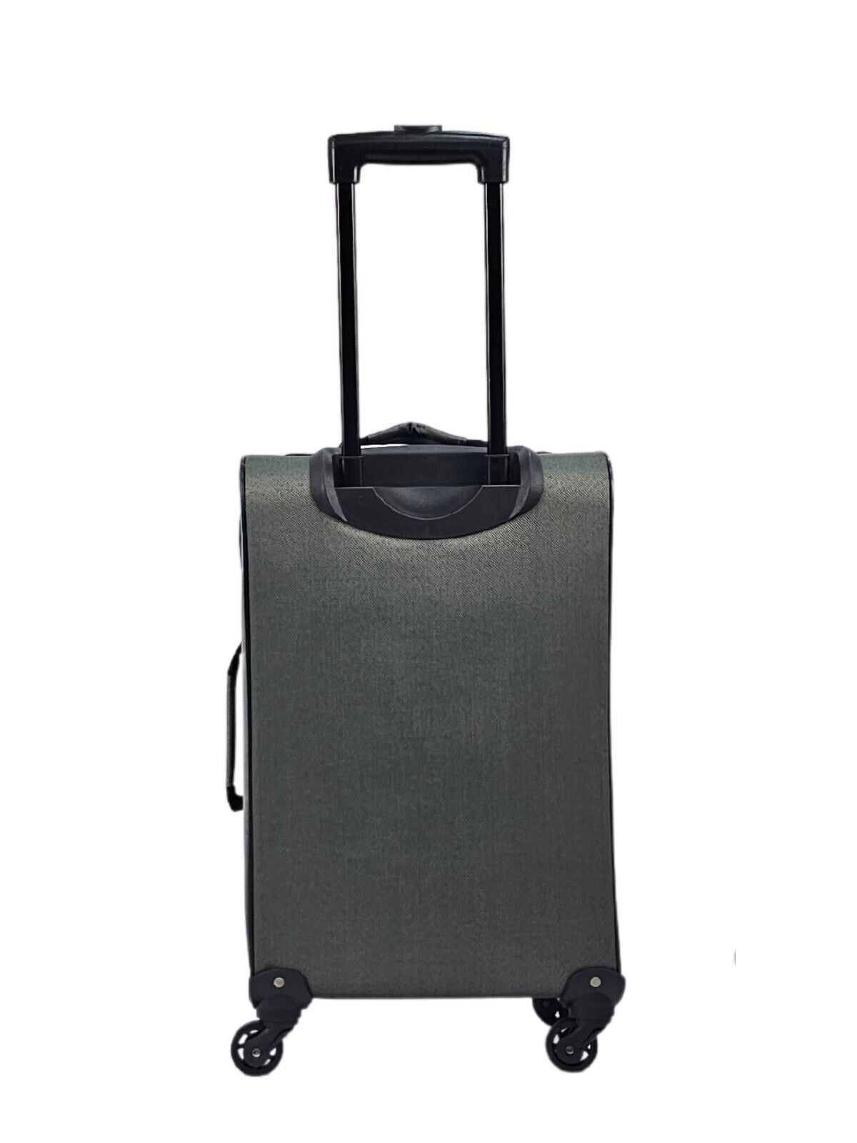 Coaling Cabin Soft Shell Suitcase in Grey