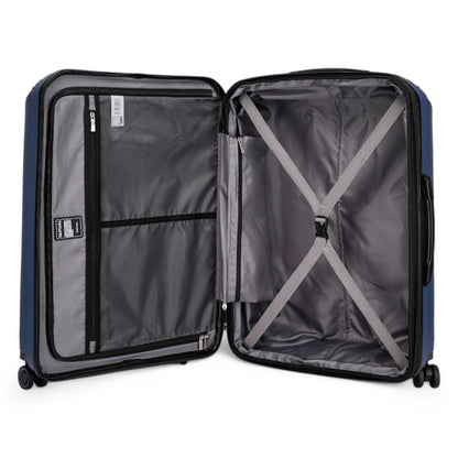 Abiko Medium Hard Shell Suitcase in Burgundy