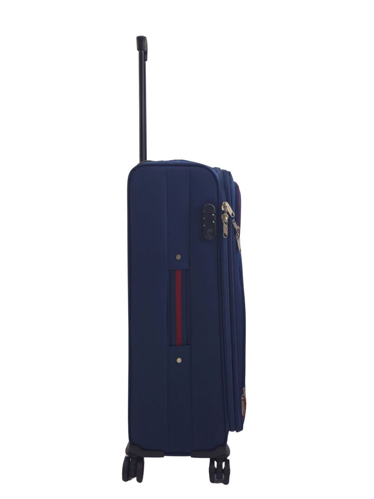 Ashland Medium Soft Shell Suitcase in Navy