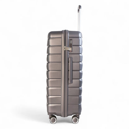 Forster Large Hard Shell TSA Suitcase in Smoke Grey