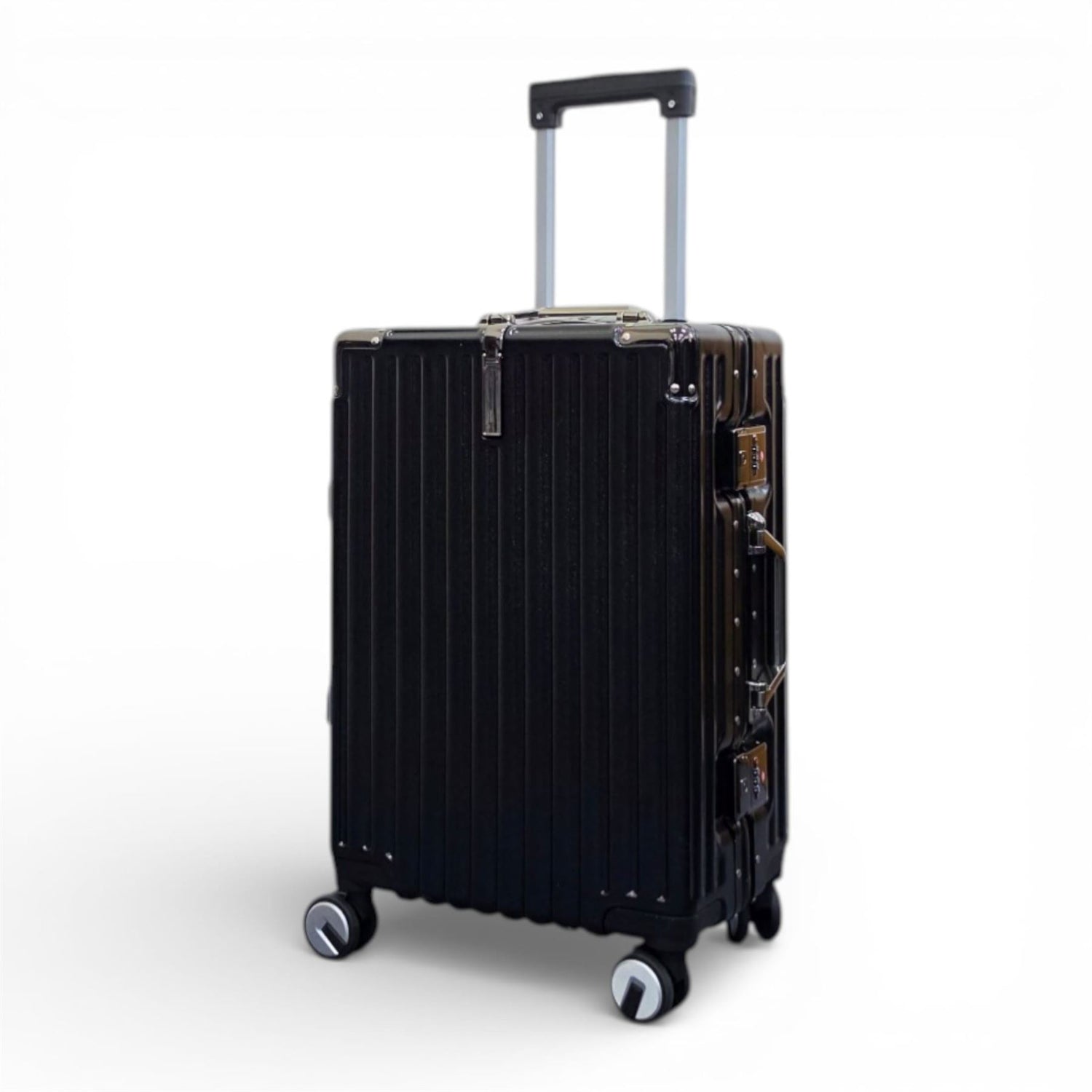 Airdrie Cabin Hard Shell Suitcase in Black