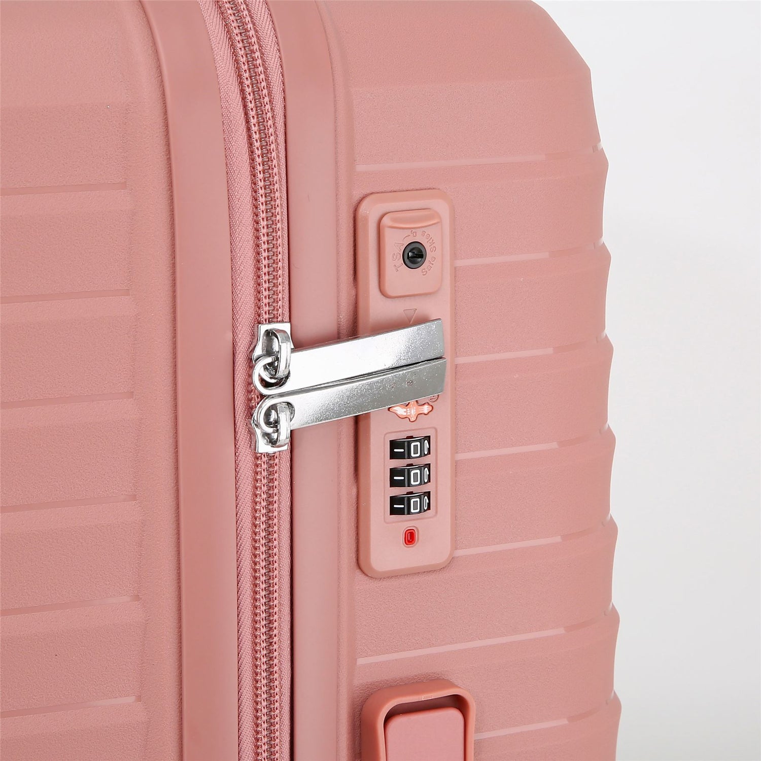 Burnaby Set of 3 Hard Shell Suitcase in Pink