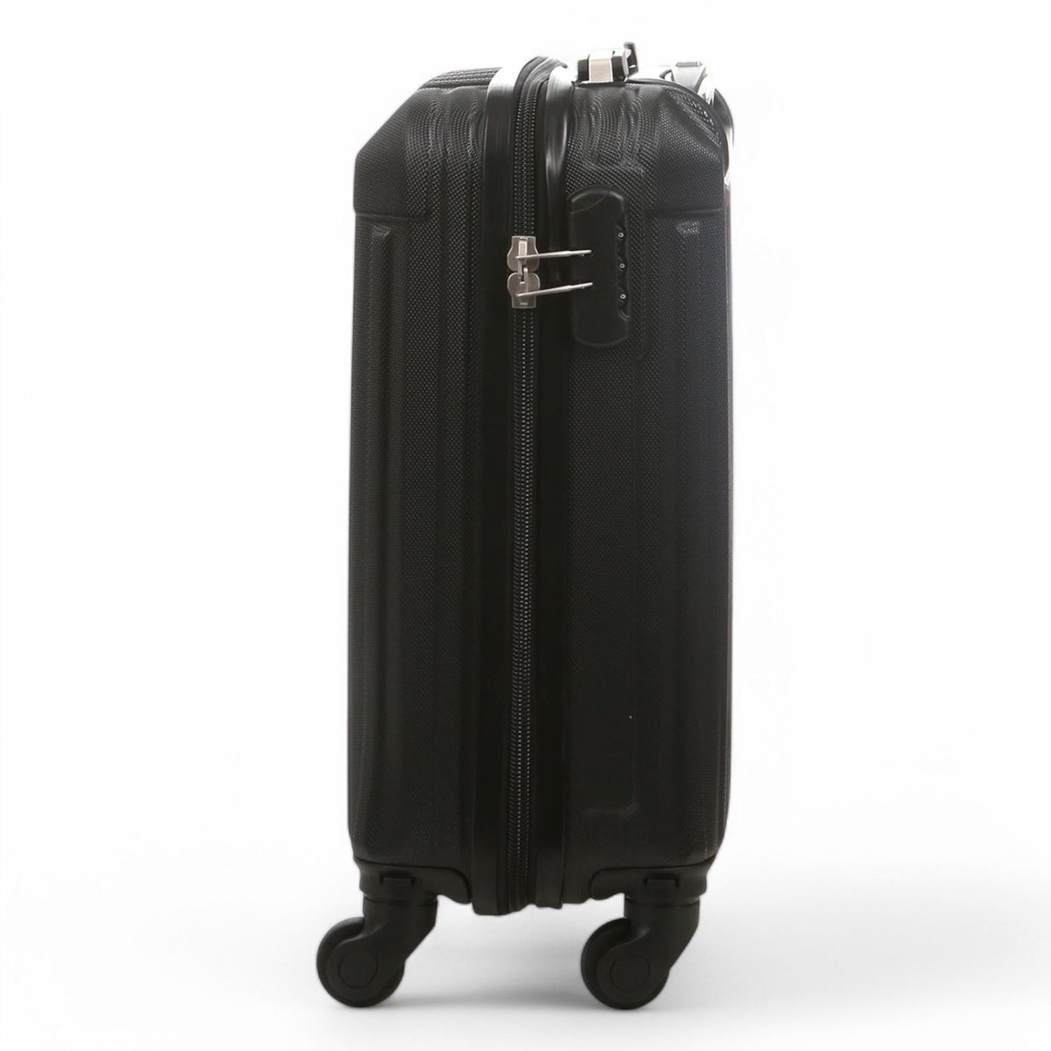 Corowa Underseat Hard Shell Suitcase in Black