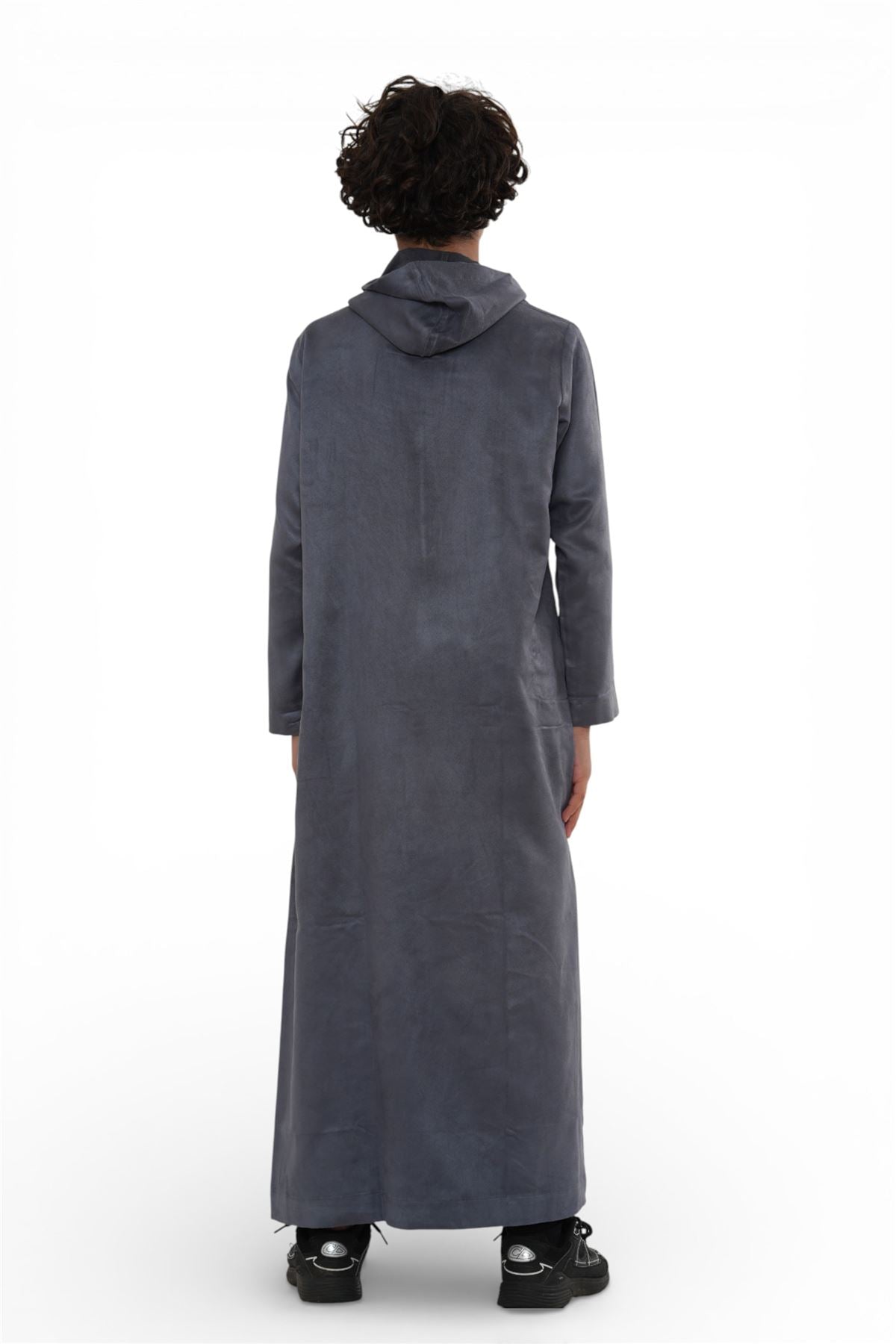 Kids Boys Hooded Eid Moroccan Jubba Robe Ramadan Eid Thobe - K-HM12