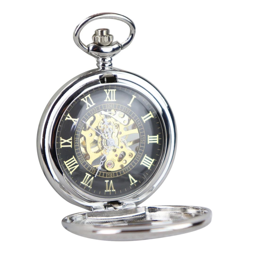 Pocket Watch Mechanical Peaky Blinders Hunter Automatic