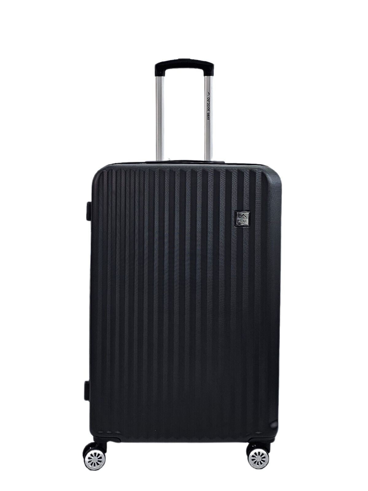 Albertville Large Hard Shell Suitcase in Black