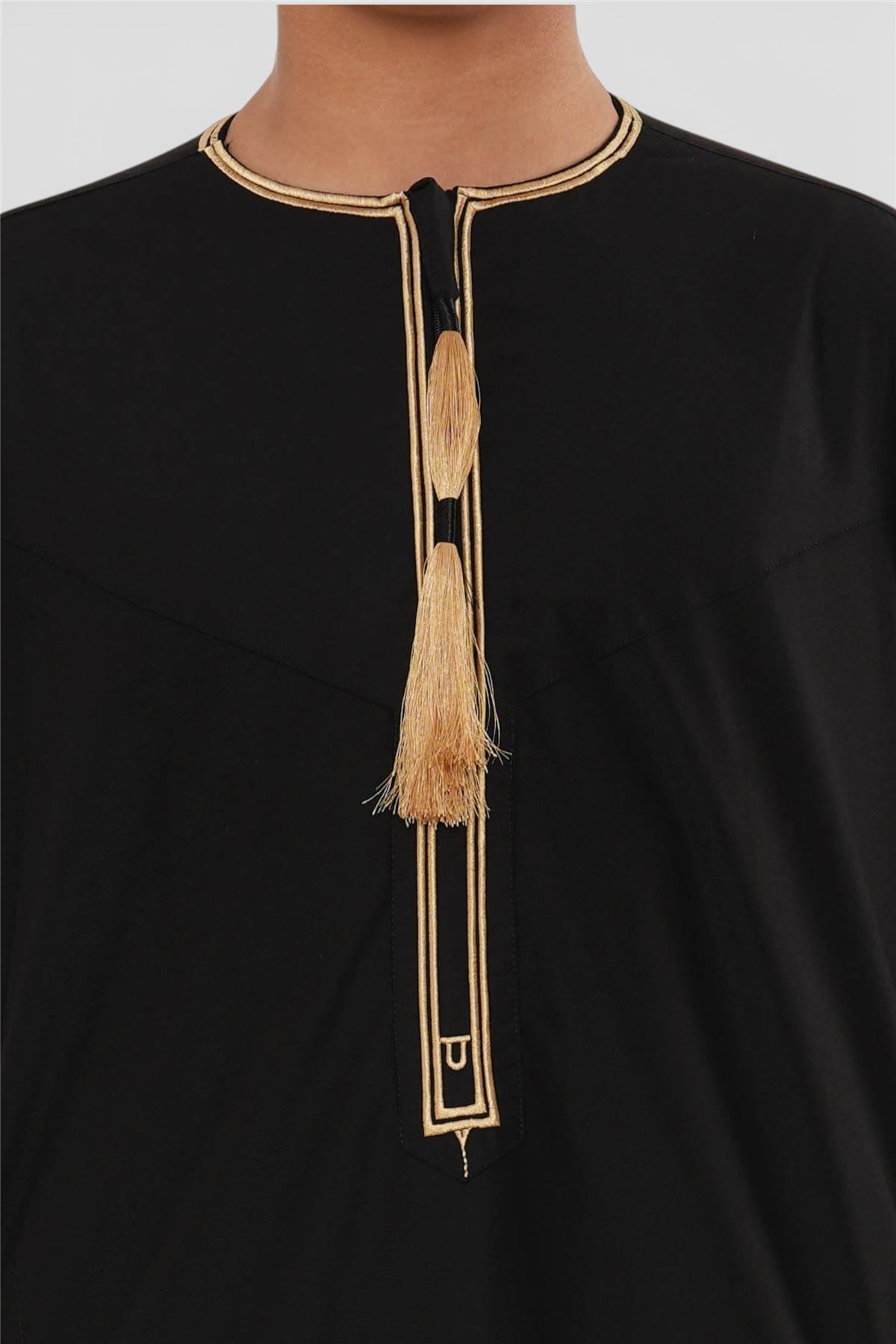 Kids Boys Ramadan Moroccan Thobe Robe Emirati Eid Jubba- TT-003