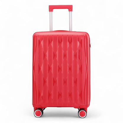 Burnaby Cabin Hard Shell Suitcase in Red