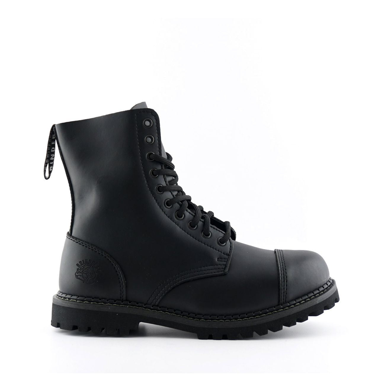 Grinders Stag CS Black Unisex Safety Steel Toe Cap Military Punk Boots