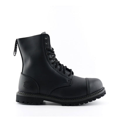 Grinders Stag CS Black Unisex Safety Steel Toe Cap Military Punk Boots