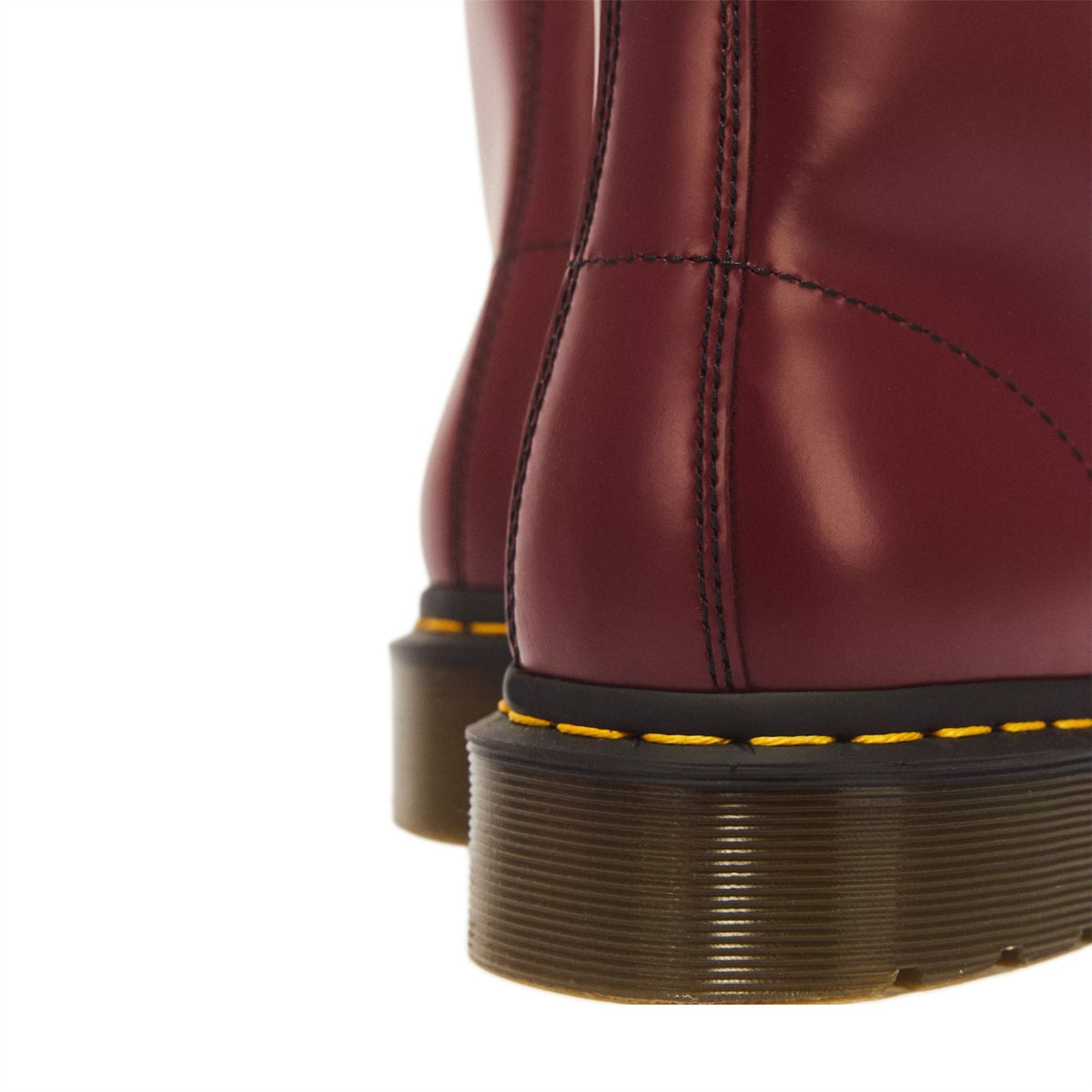 Dr Martens 1460 Cherry Red Leather 8-Eye Combat Boots - 11822600